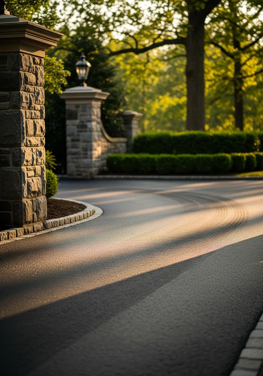 Professional detail work on a Gladwyne property entrance or exterior feature.